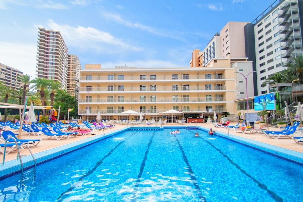 Hotel Servigroup Calypso Benidorm Bagian luar foto